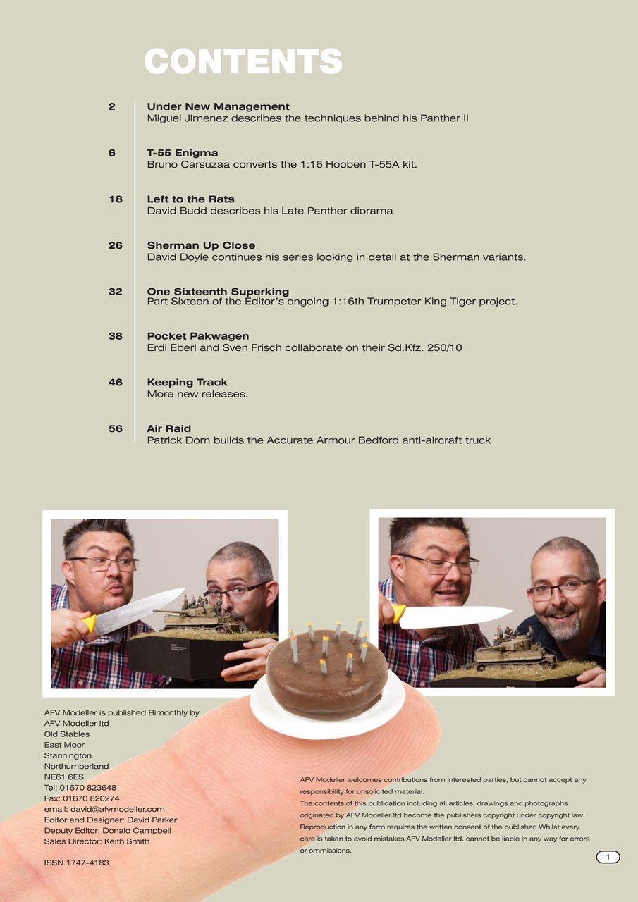 Meng AFV Modeller Preview Pages