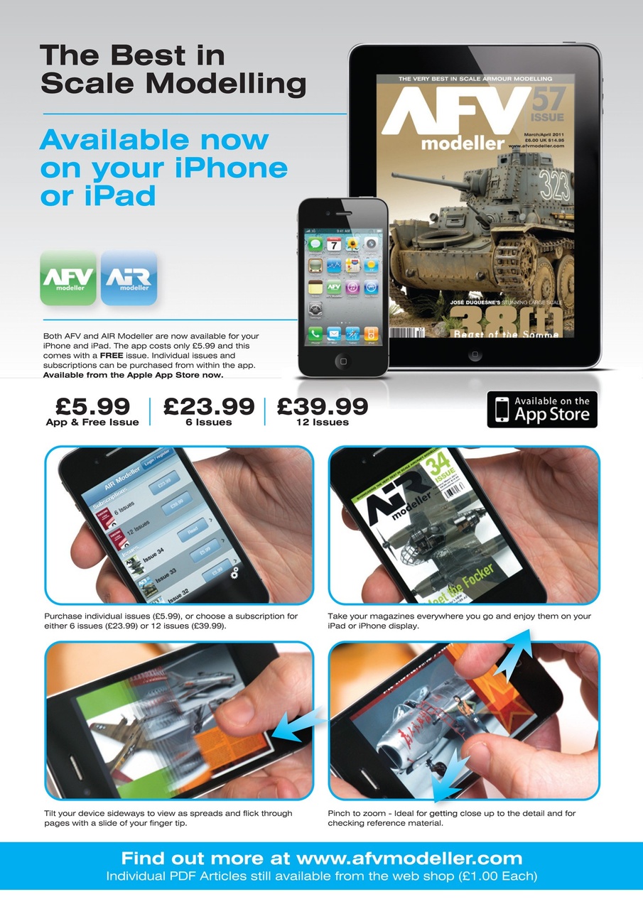 Meng AFV Modeller Preview Pages