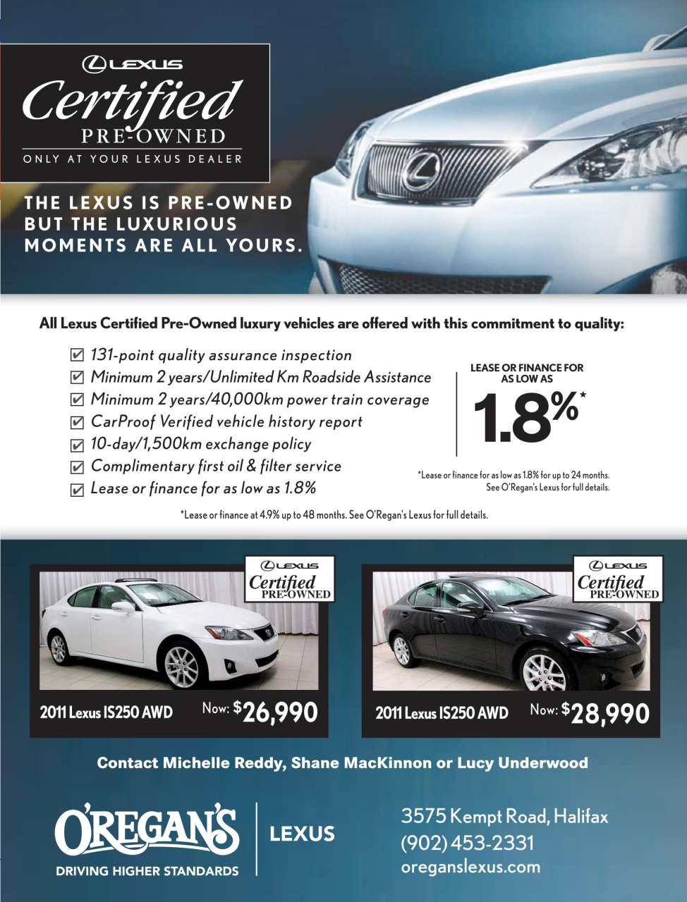 Halifax Magazine Preview Pages