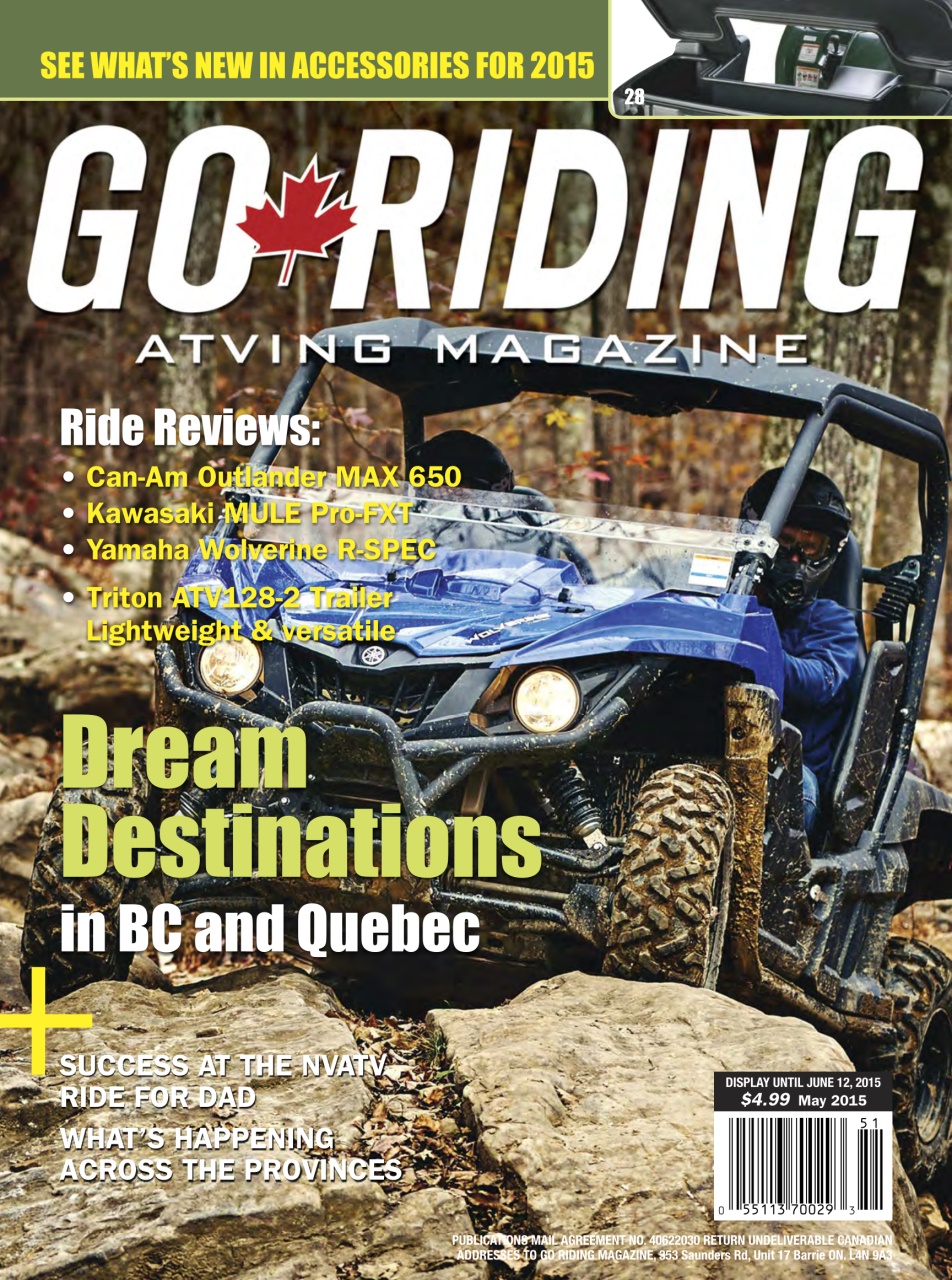 Go Riding ATVing Magazine Preview Pages