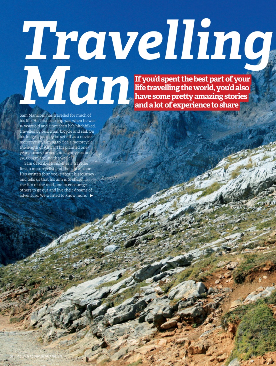 Australian Road Rider Preview Pages