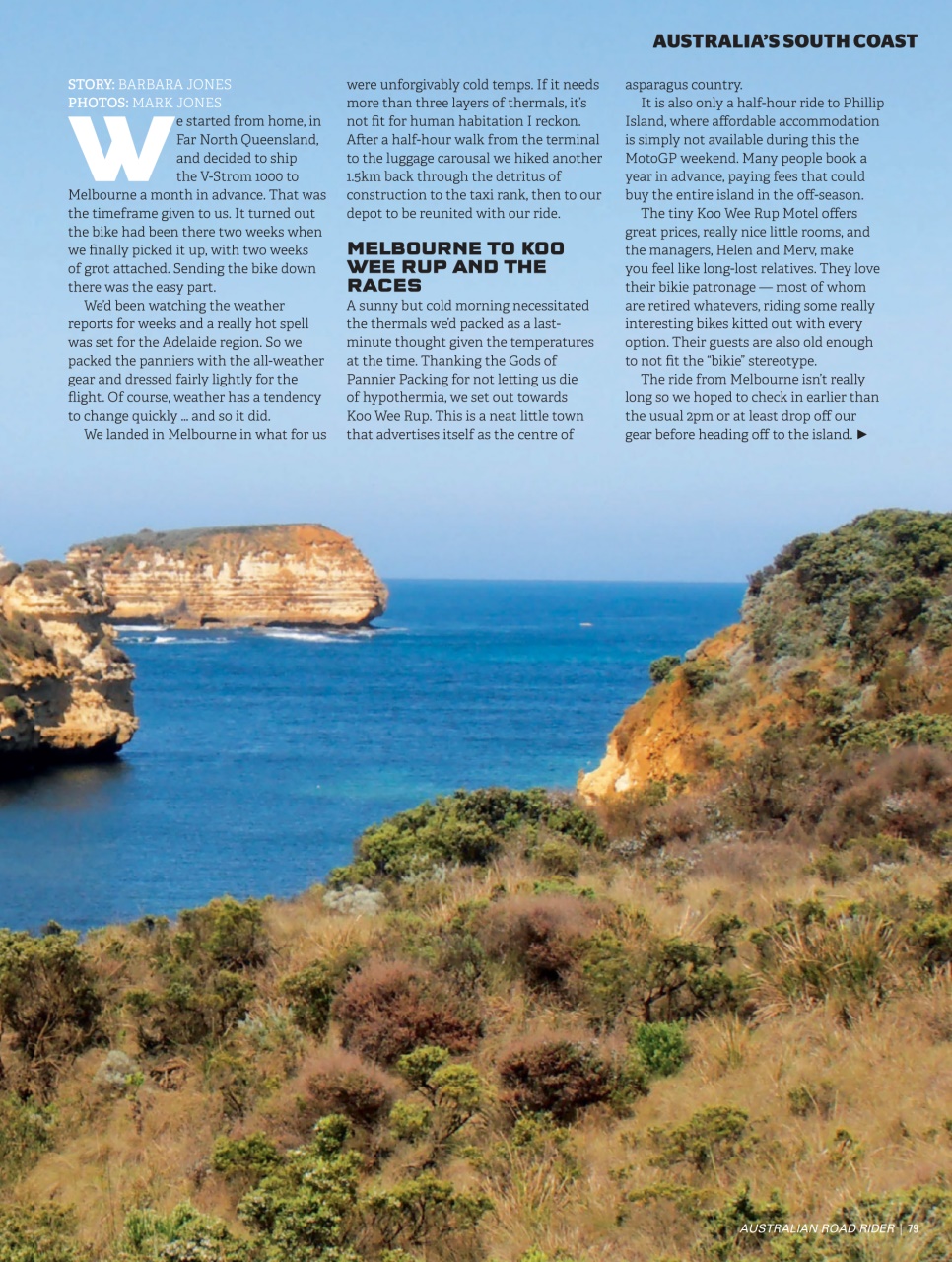 Australian Road Rider Preview Pages