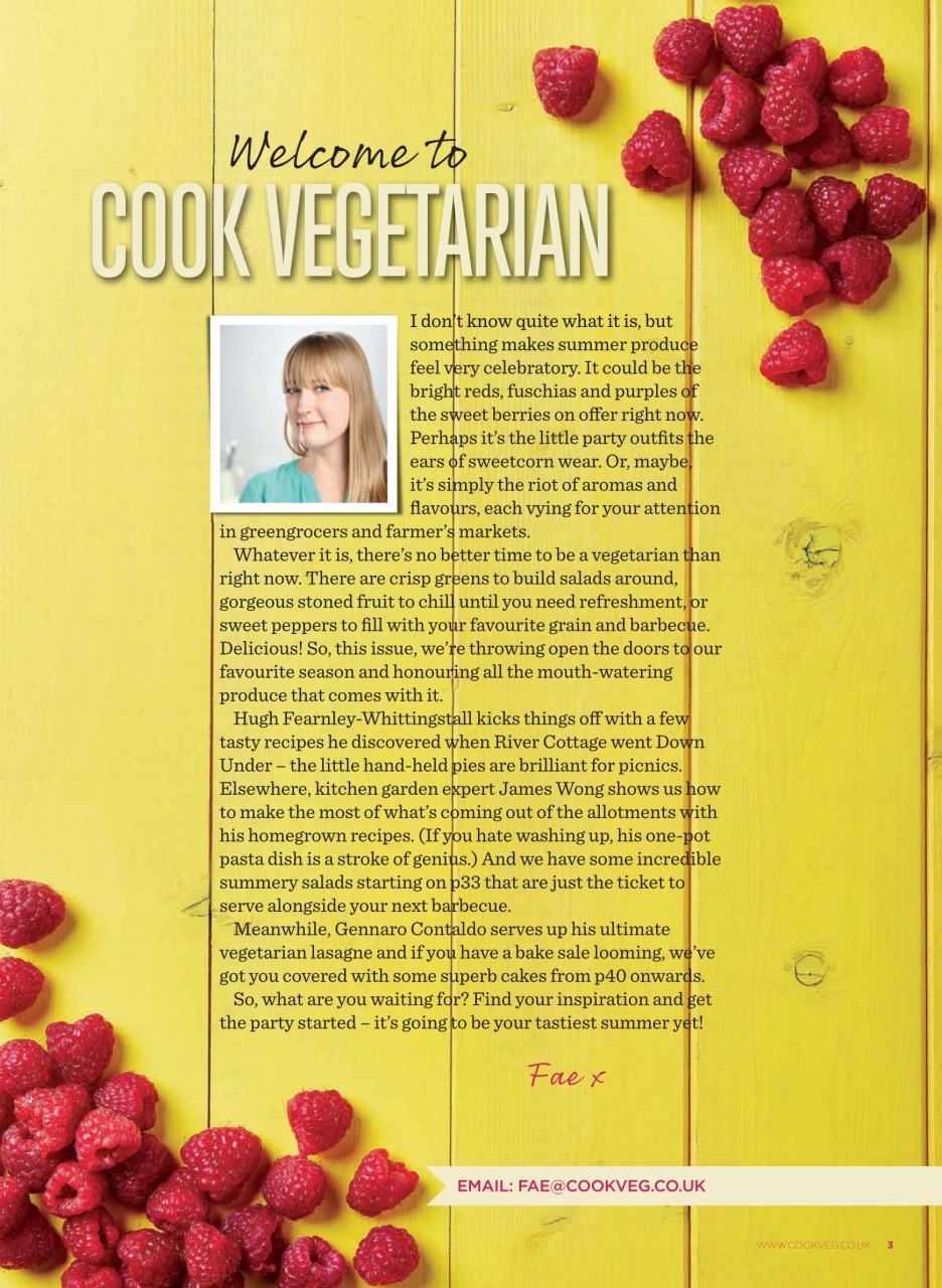 Veggie Magazine Preview Pages