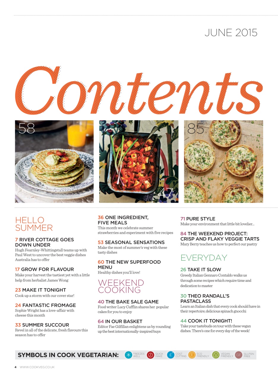 Veggie Magazine Preview Pages