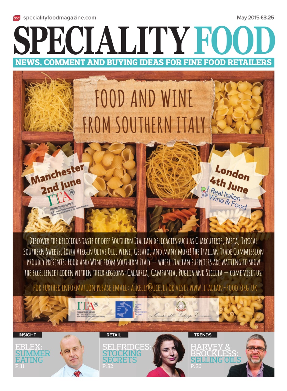 Speciality Food Preview Pages