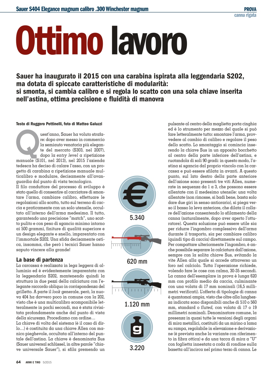 Armi E Tiro Preview Pages