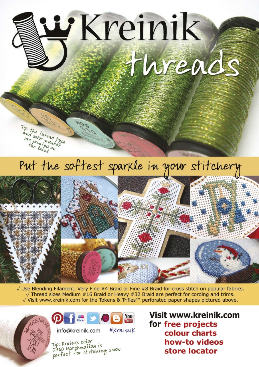 The World of Cross Stitching Preview Pages