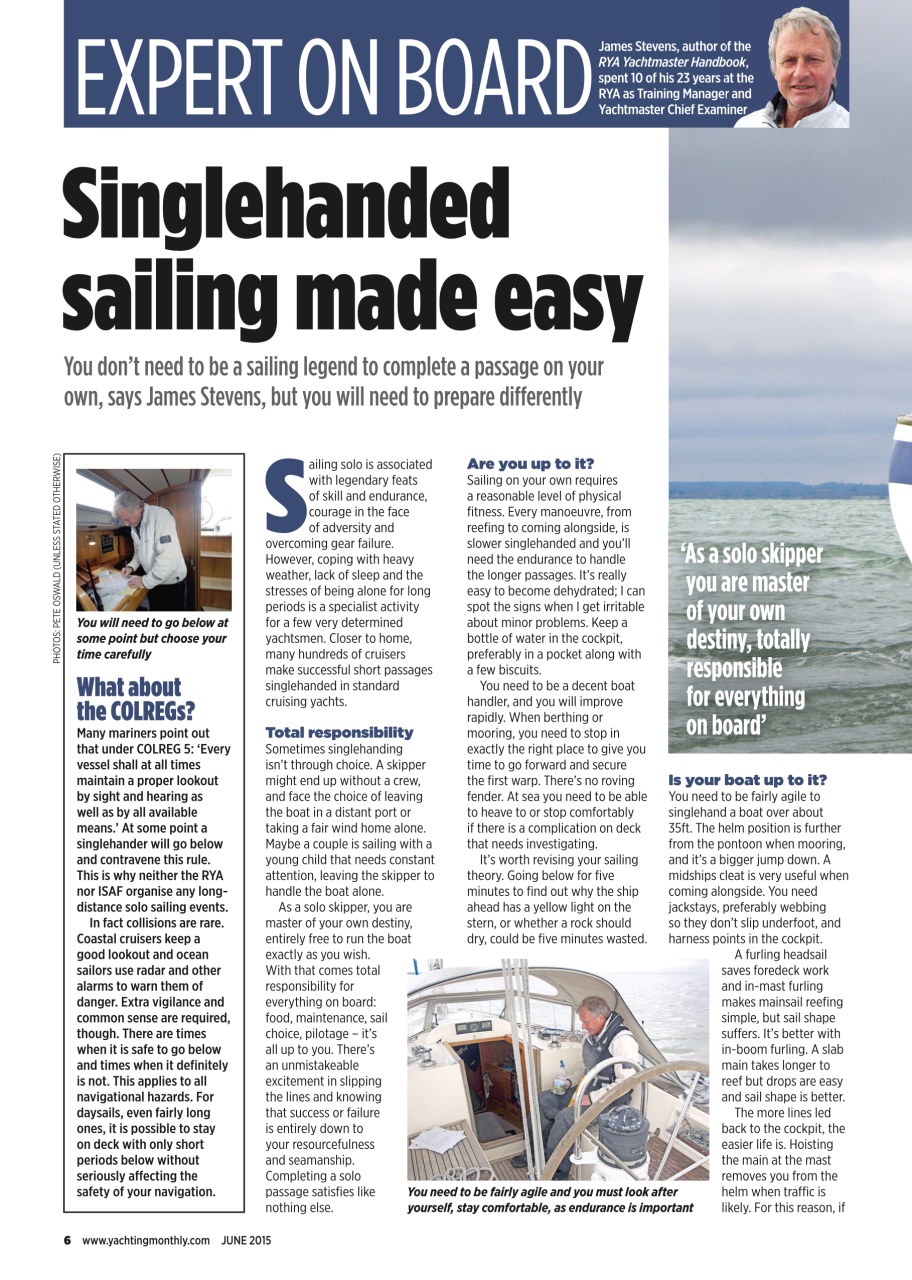 Yachting Monthly Preview Pages