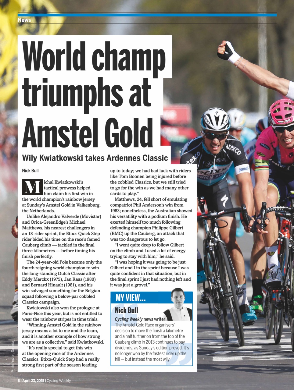 Cycling Weekly Preview Pages