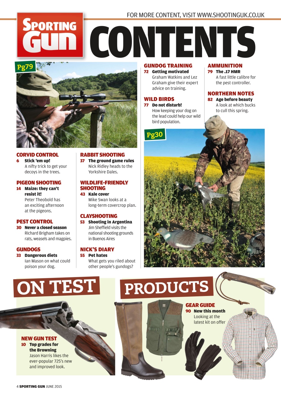 Sporting Gun Preview Pages