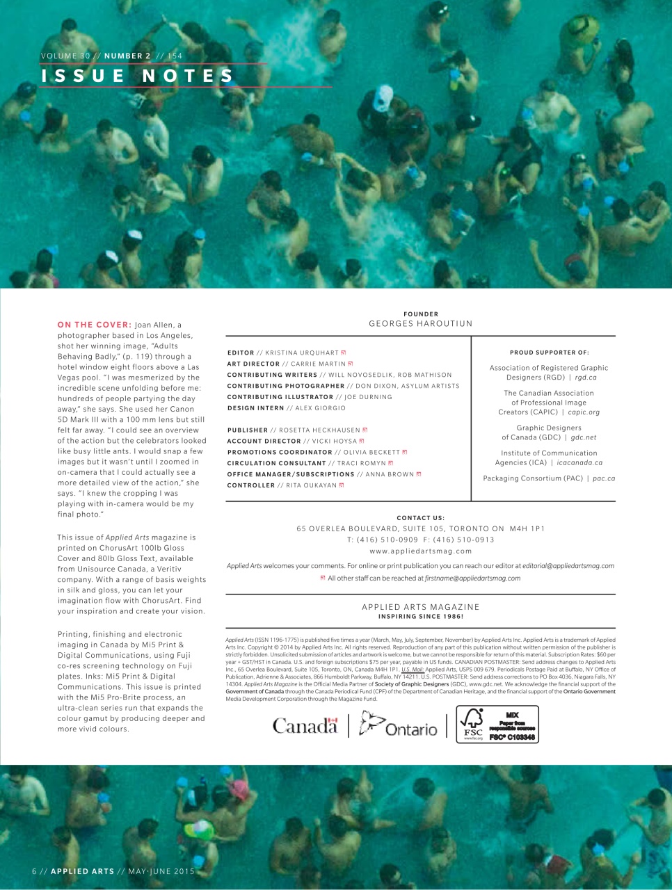 Applied Arts Preview Pages