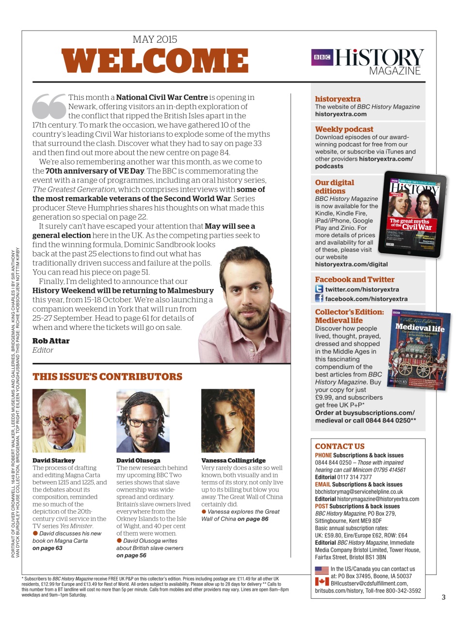 BBC History Magazine Preview Pages