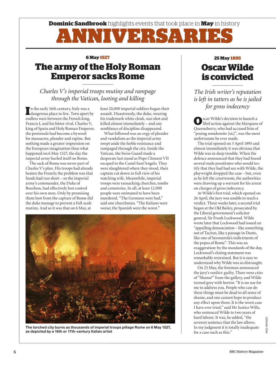 BBC History Magazine Preview Pages