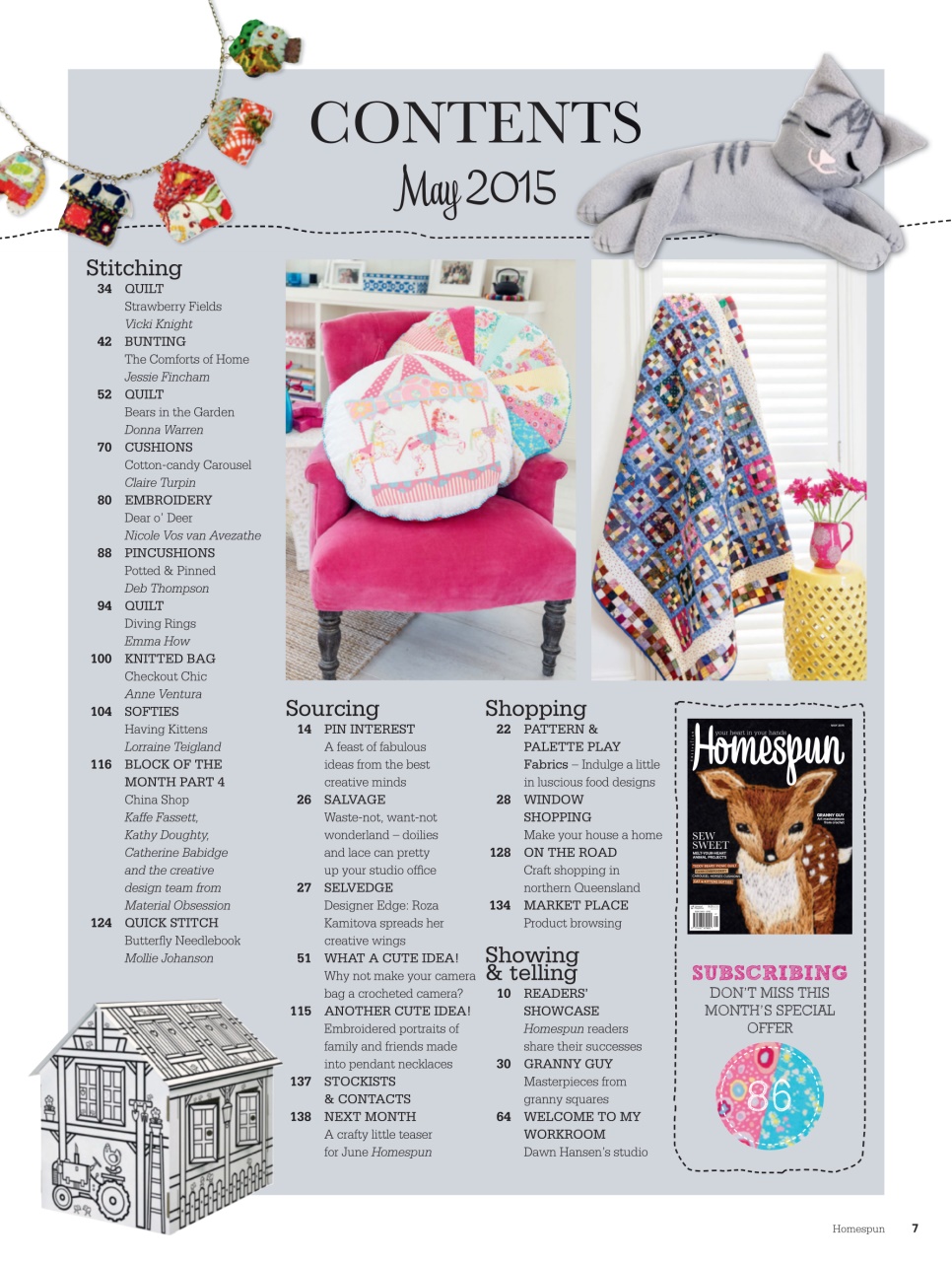 Homespun Preview Pages