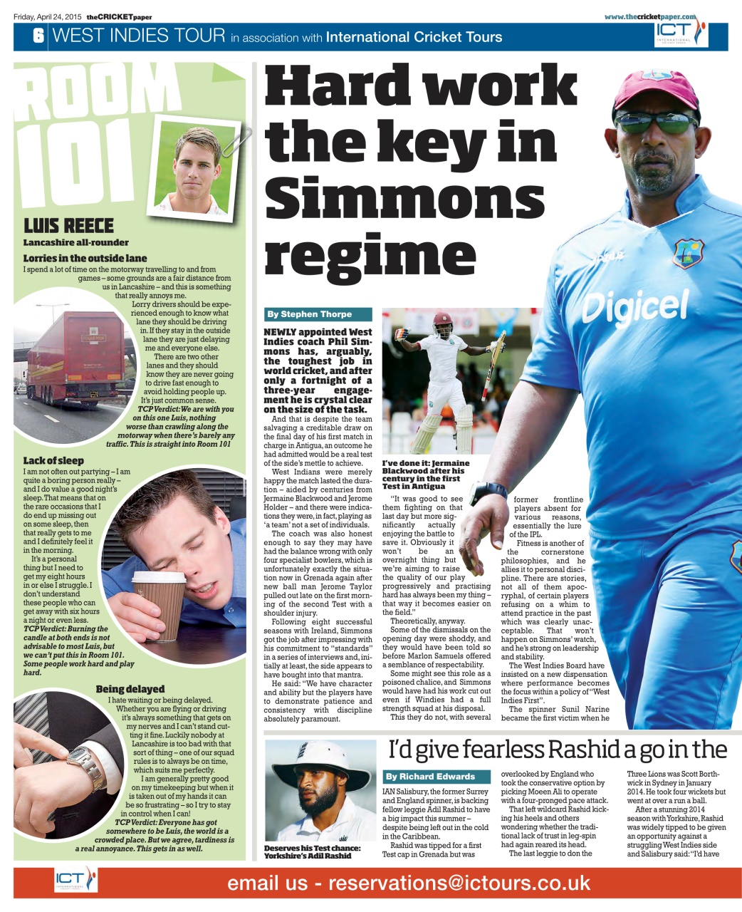 The Cricket Paper Preview Pages