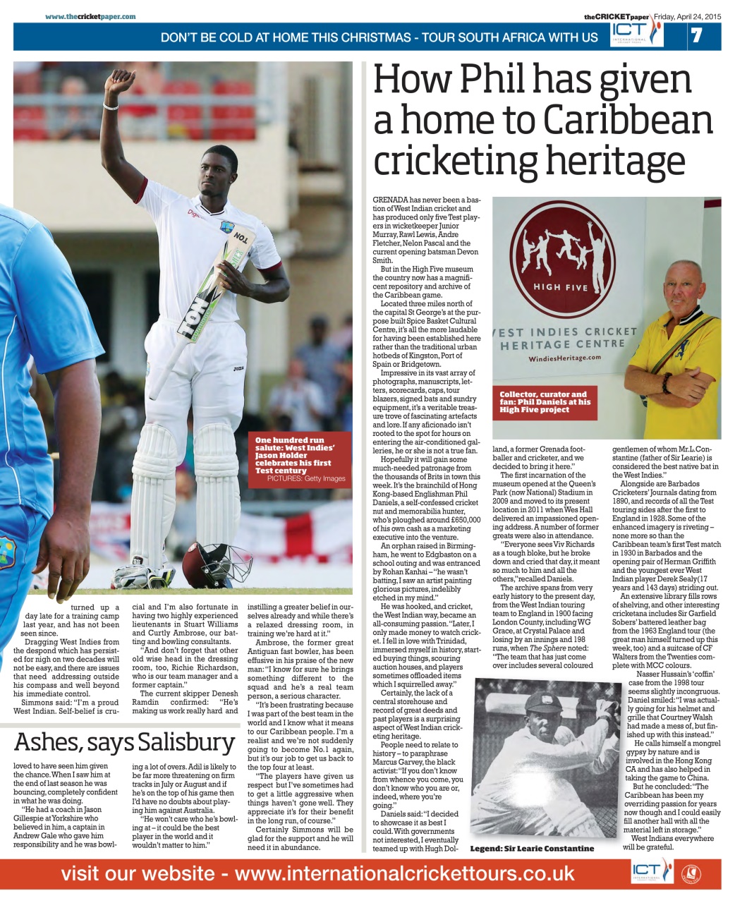 The Cricket Paper Preview Pages