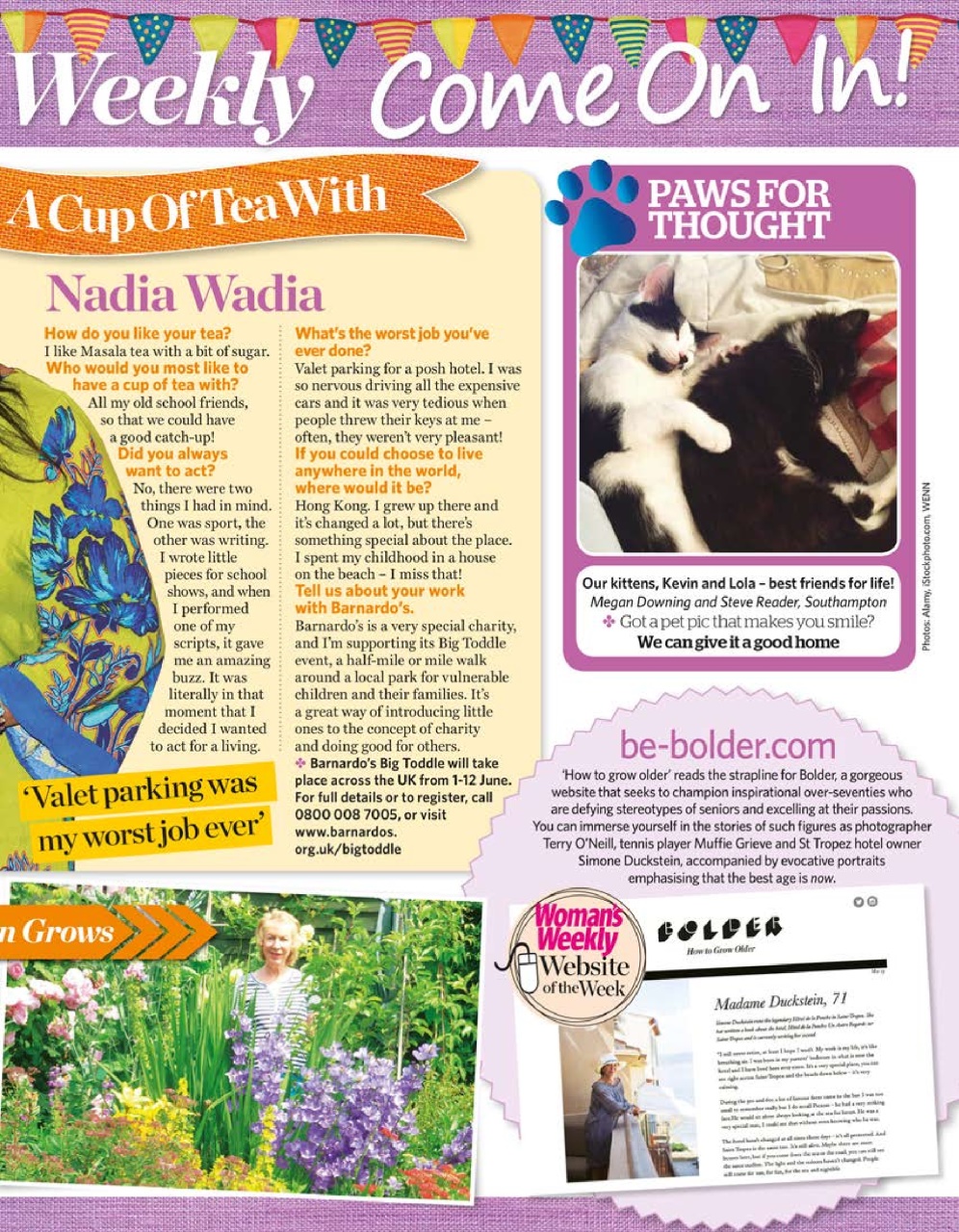 Woman's Weekly Preview Pages