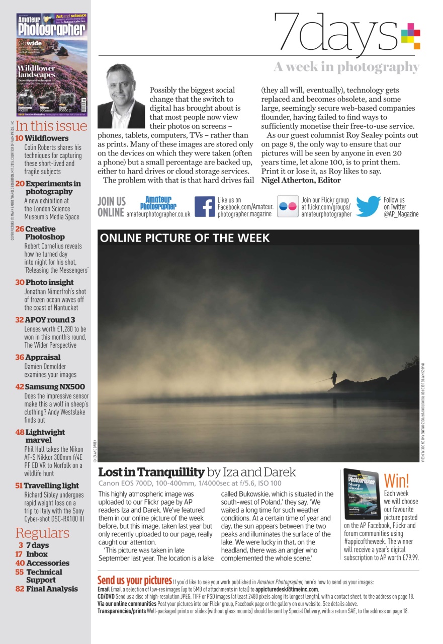 Amateur Photographer Preview Pages