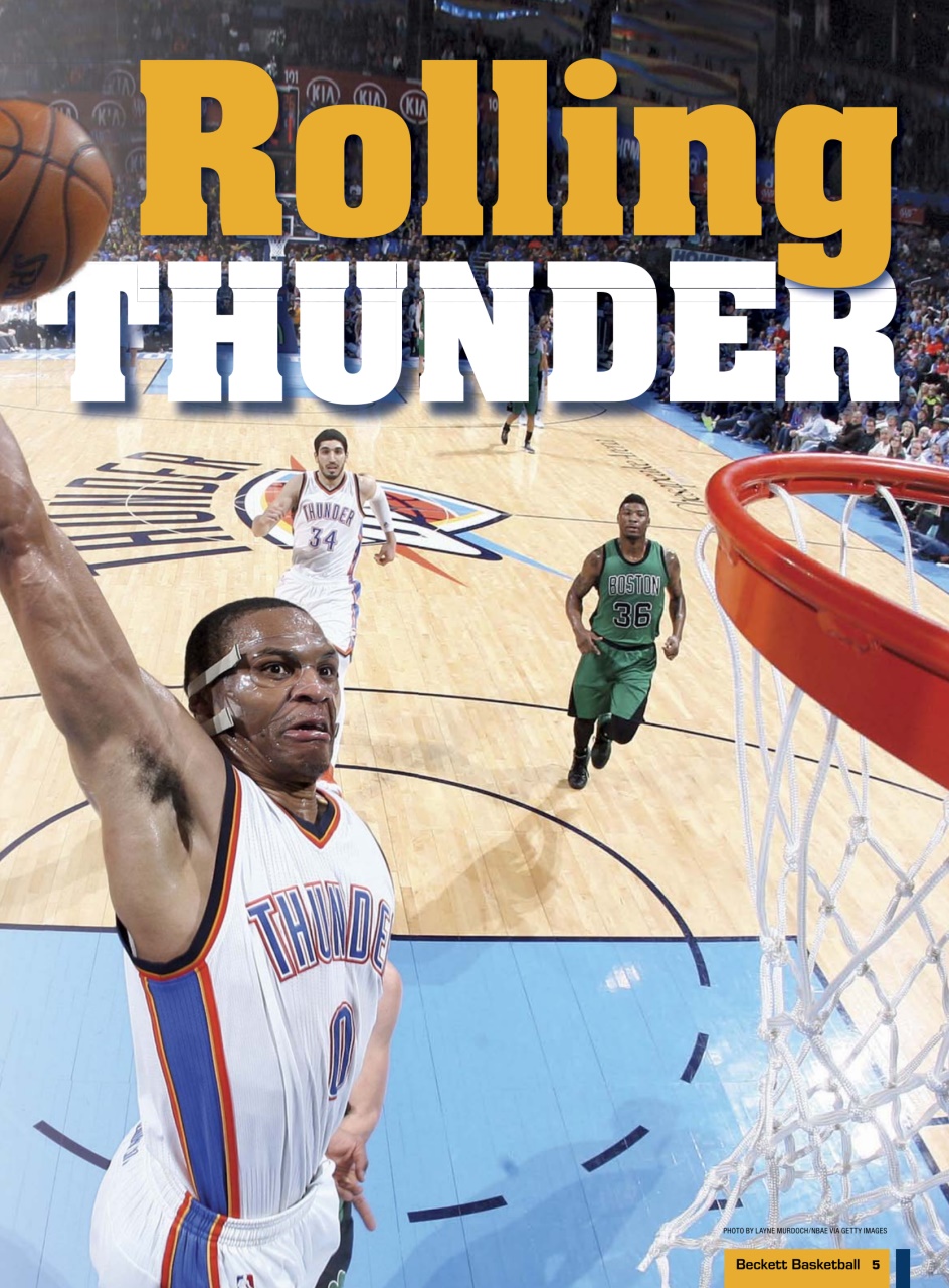 Beckett Basketball Magazine Preview Pages