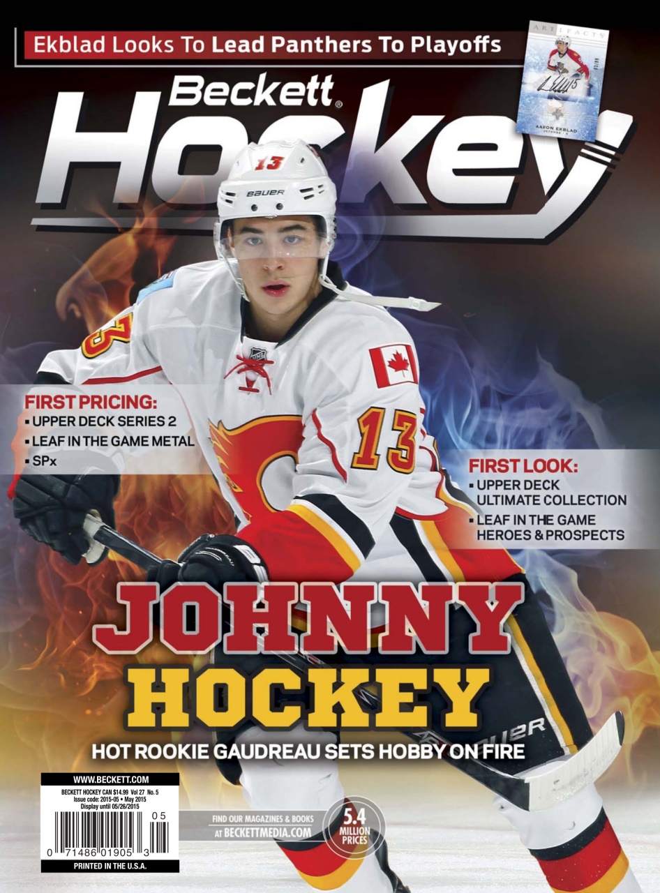 Beckett Hockey Magazine Preview Pages