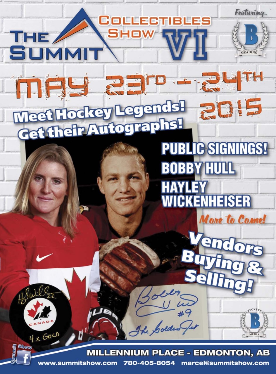 Beckett Hockey Magazine Preview Pages
