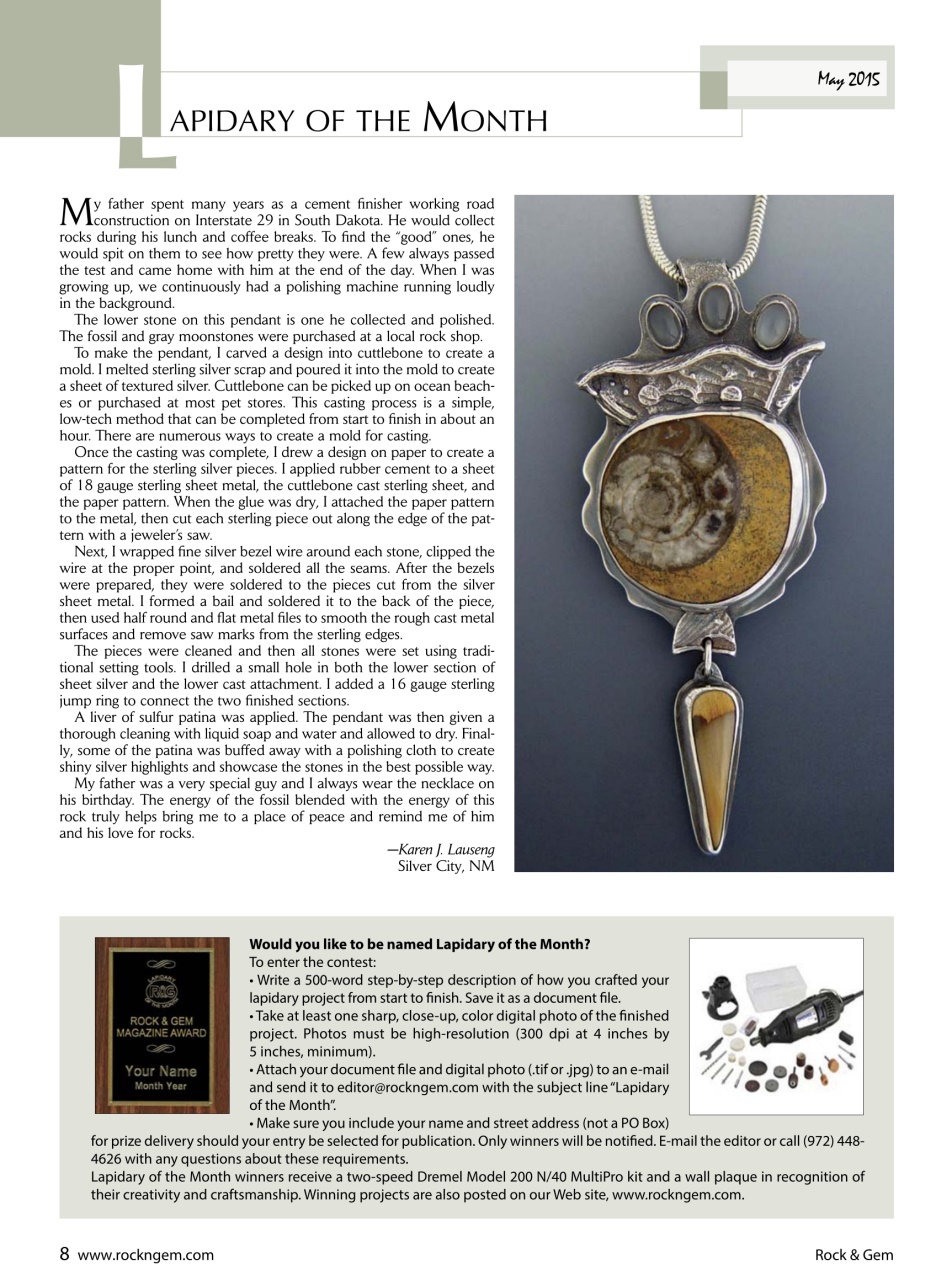 Rock&Gem Magazine Preview Pages