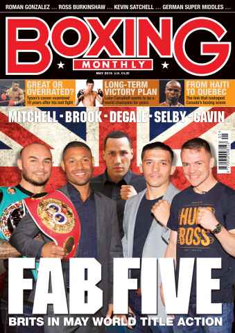 Boxing Monthly issue May 2015