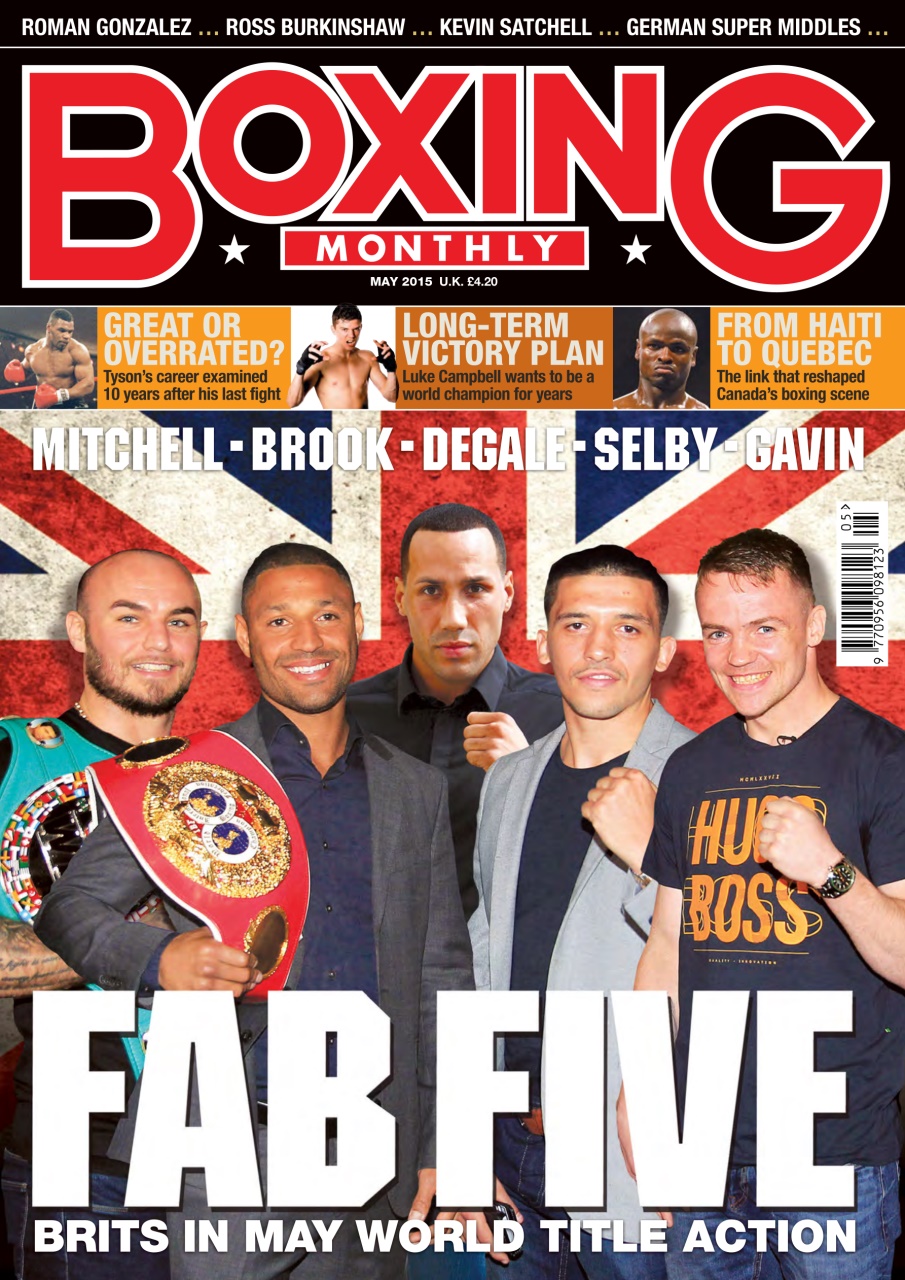 Boxing Monthly Preview Pages