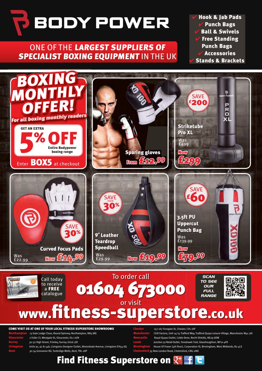 Boxing Monthly Preview Pages