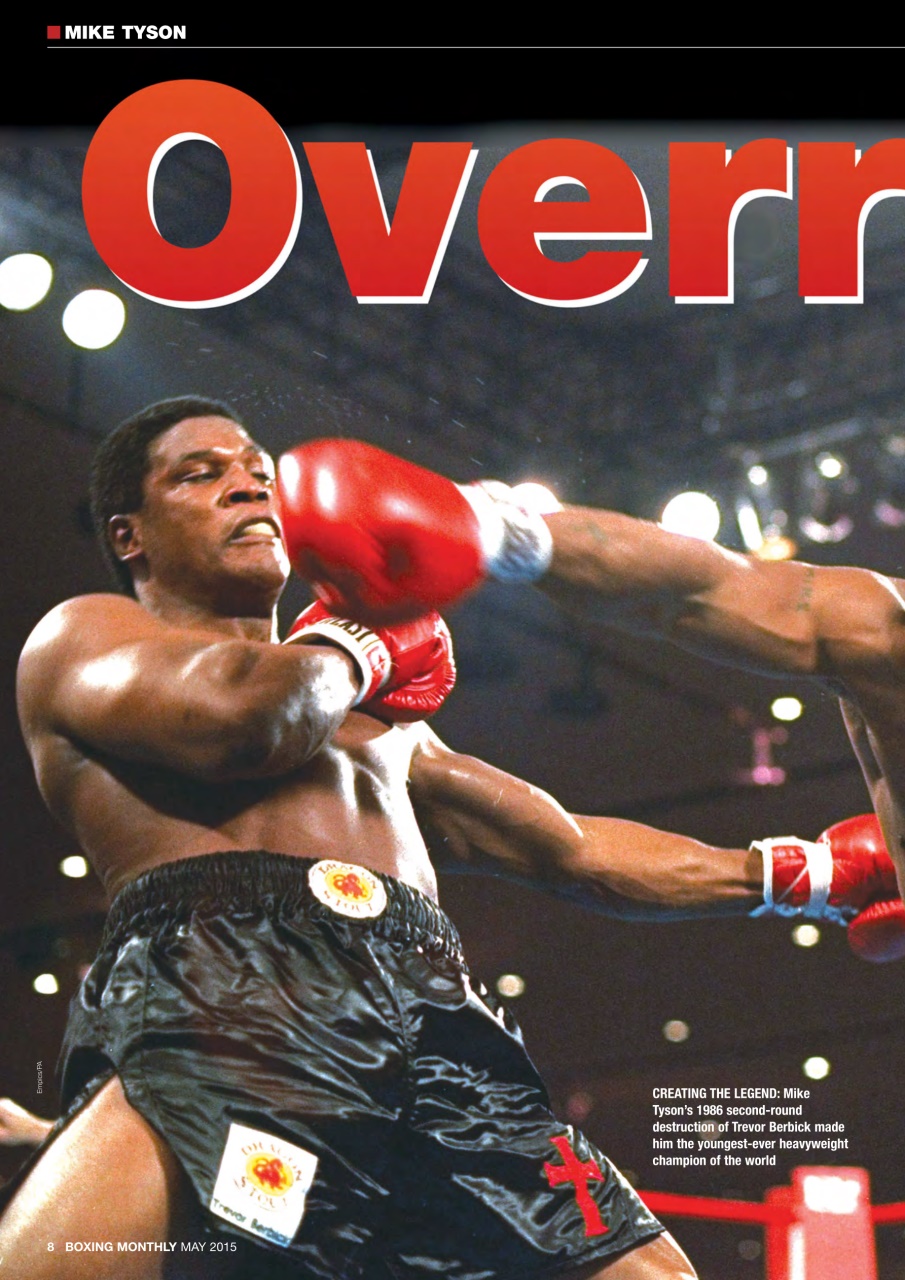 Boxing Monthly Preview Pages