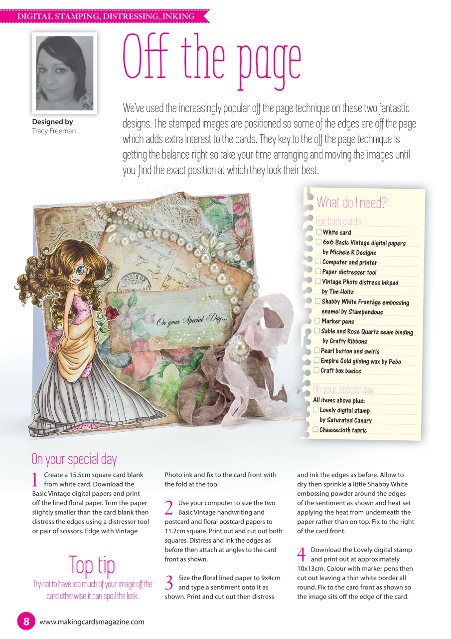 Making Cards & Papercraft Preview Pages