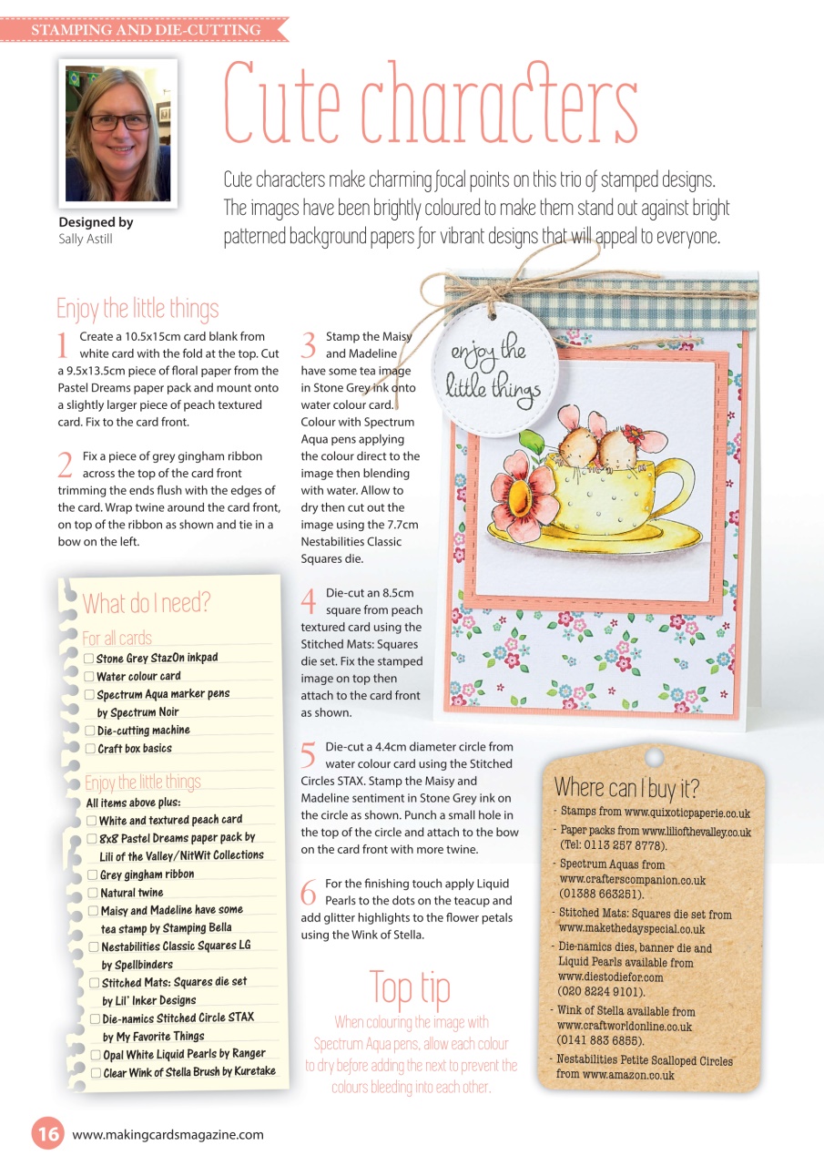 Making Cards & Papercraft Preview Pages