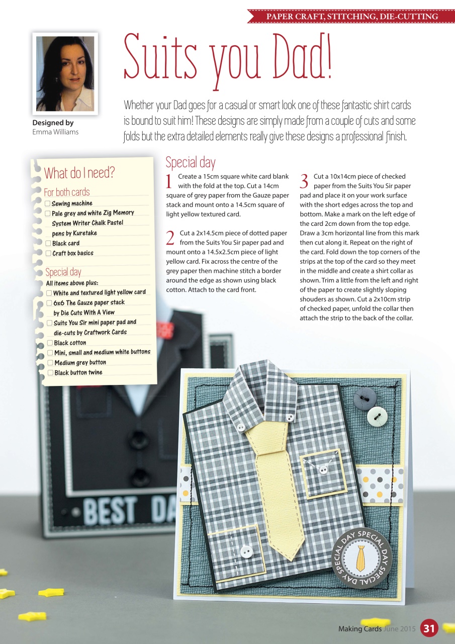 Making Cards & Papercraft Preview Pages