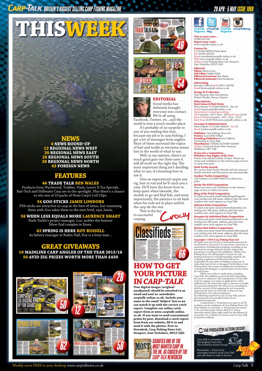 Carp-Talk Preview Pages