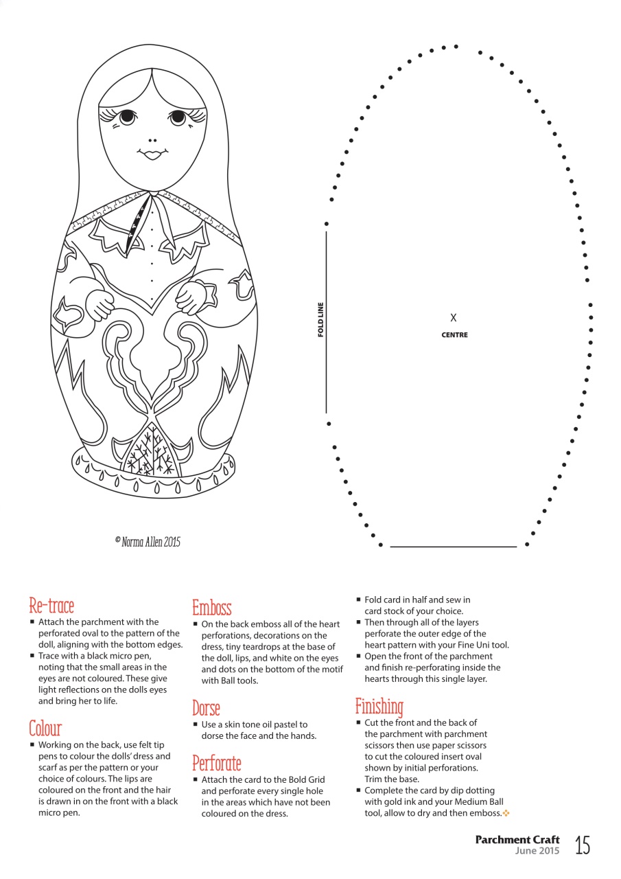 Parchment Craft Preview Pages