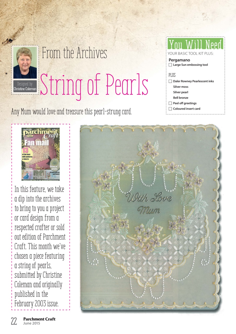 Parchment Craft Preview Pages