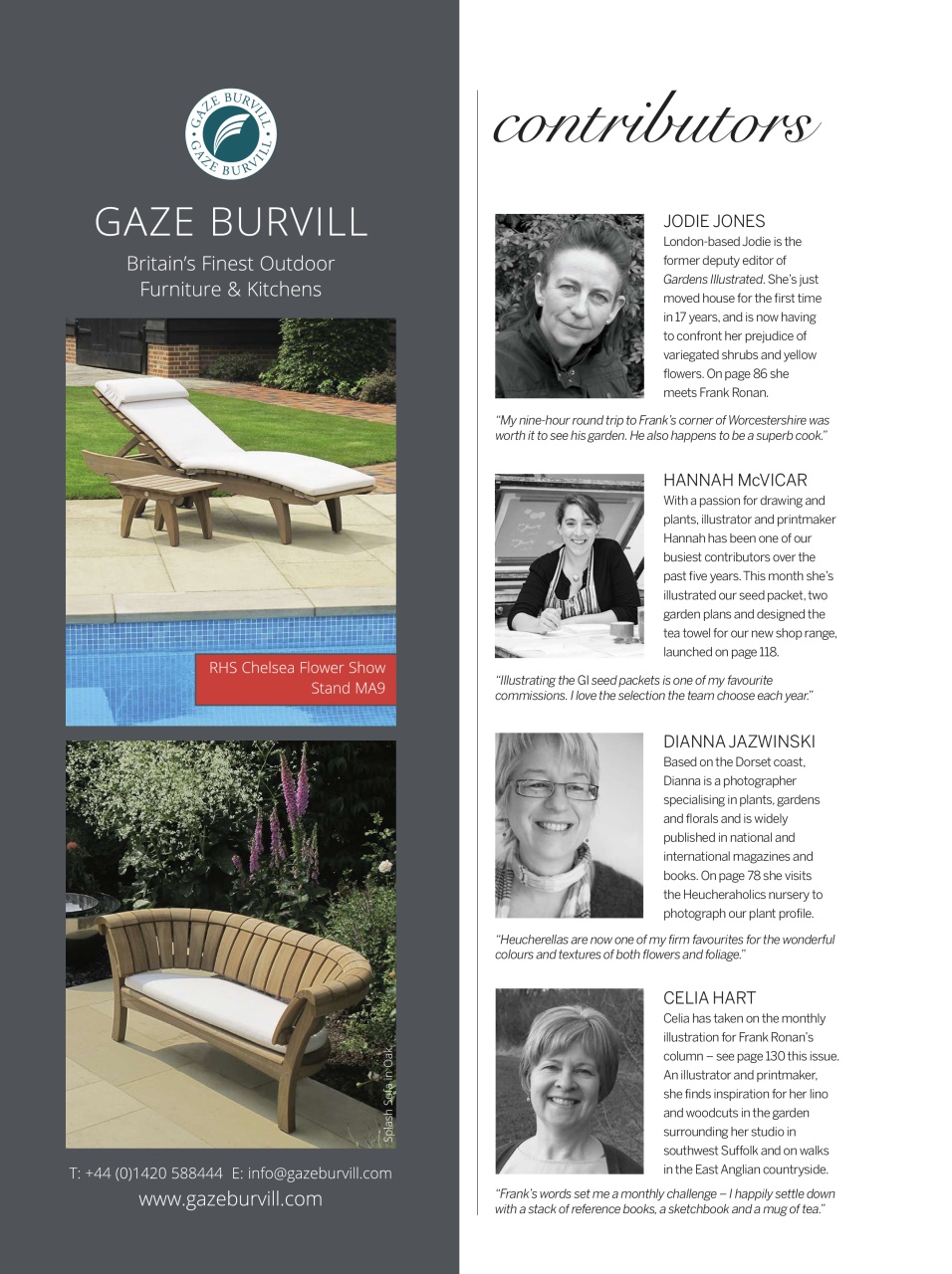 Gardens Illustrated Preview Pages