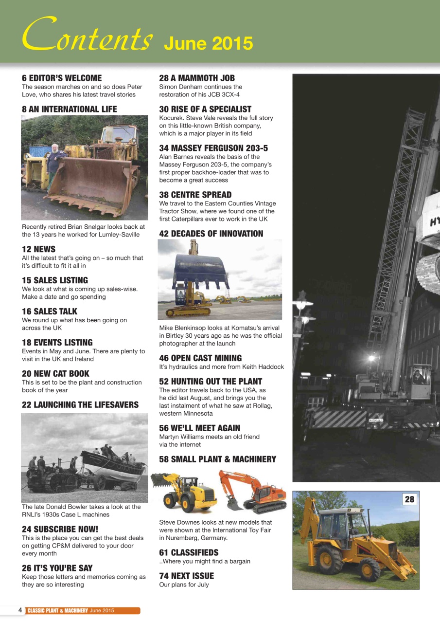Classic Plant & Machinery Preview Pages