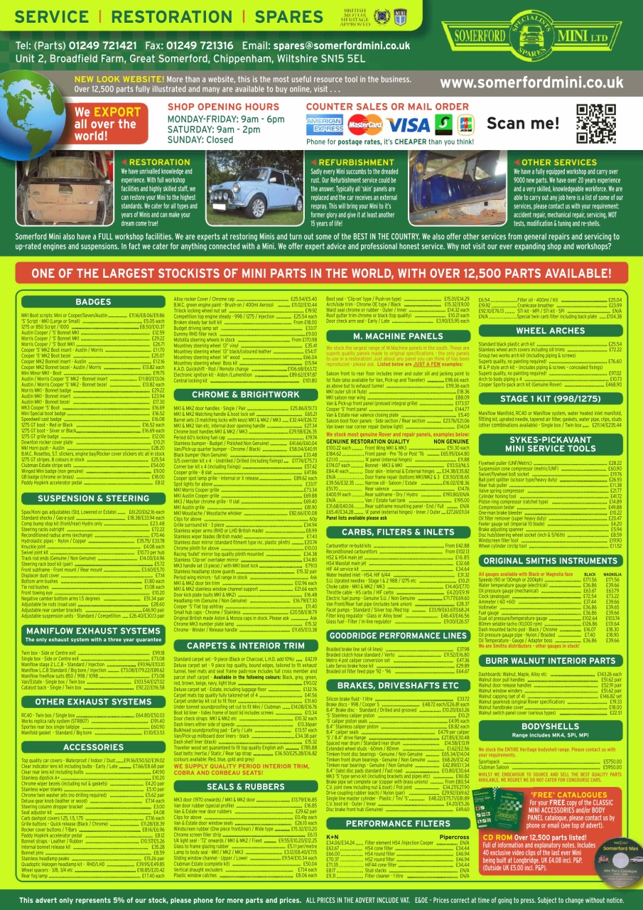 Mini Magazine Preview Pages