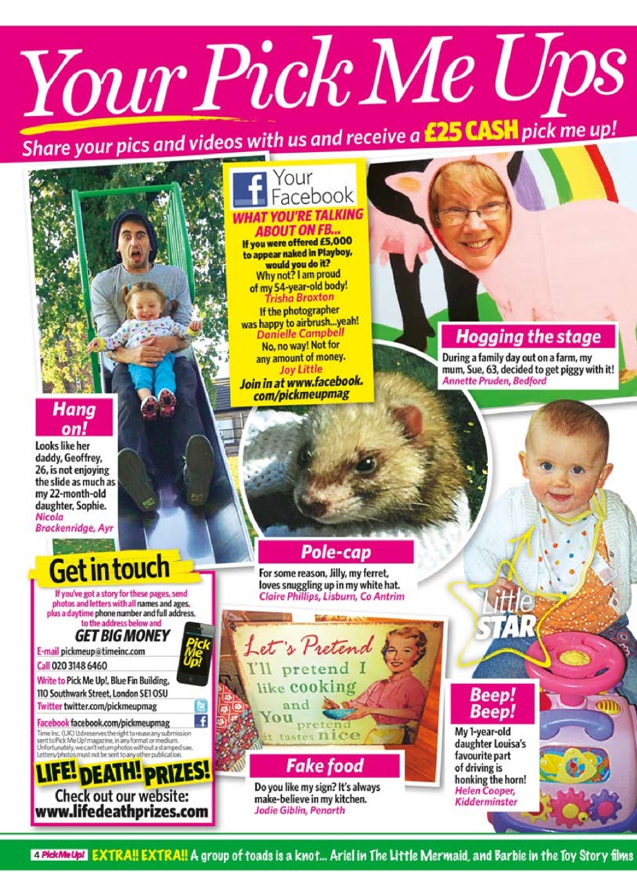 Pick Me Up Preview Pages