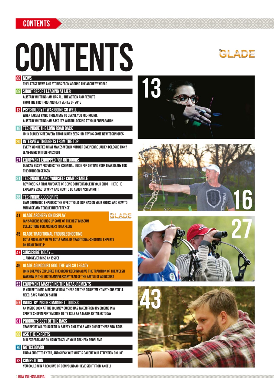 Bow International Preview Pages