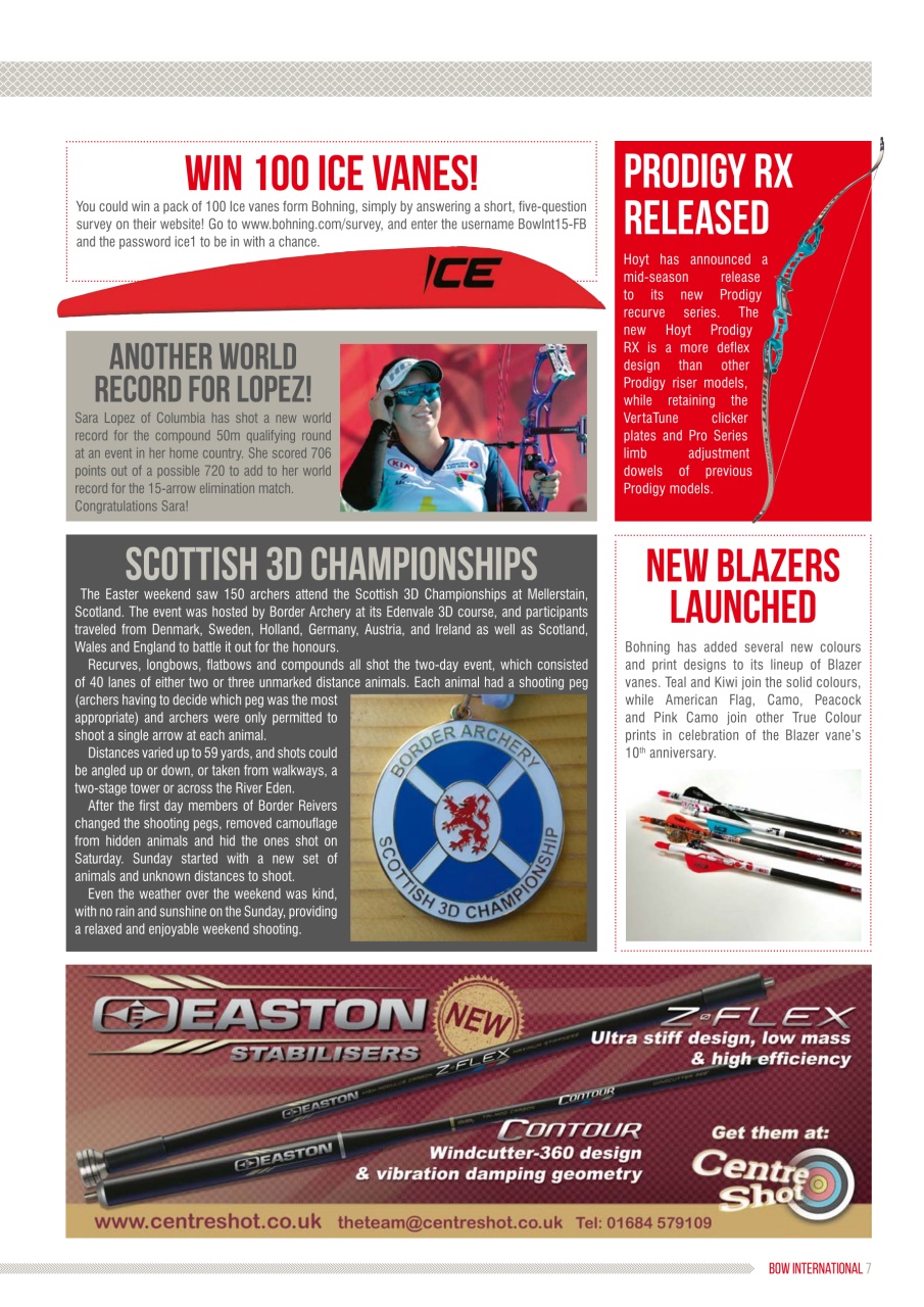 Bow International Preview Pages
