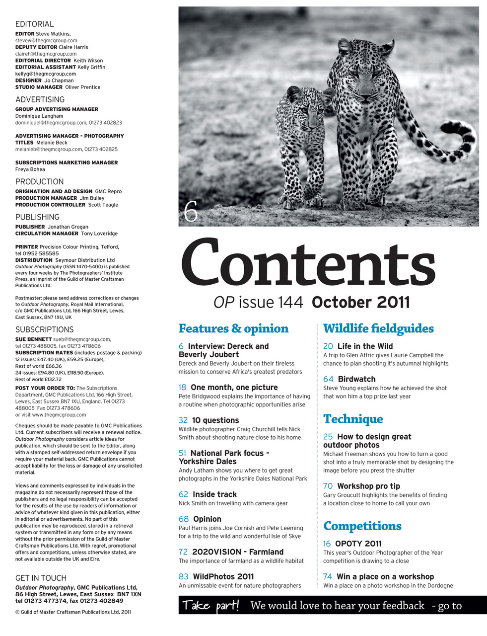 Outdoor Photography Preview Pages