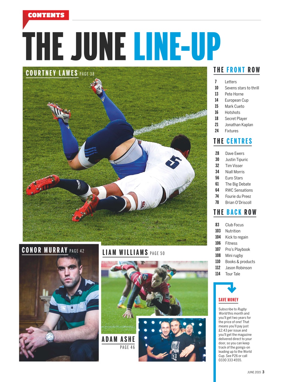 Rugby World Preview Pages