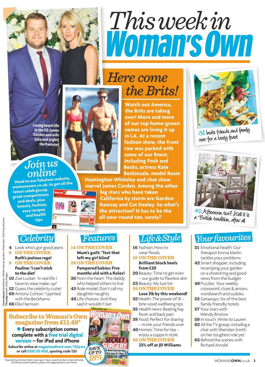 Woman's Own Preview Pages