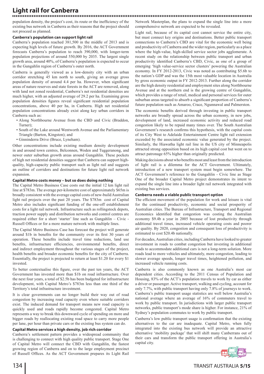 Transit Australia Preview Pages