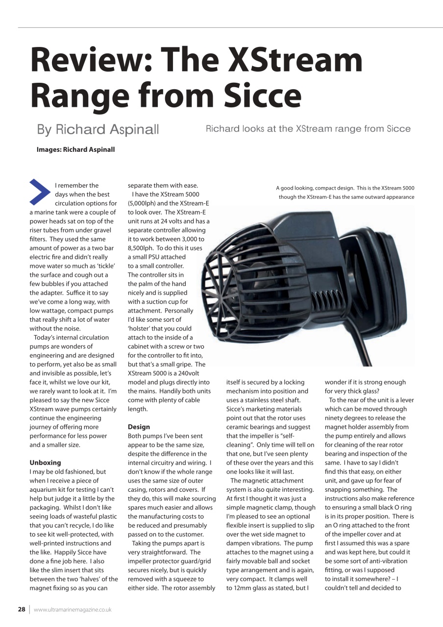 UltraMarine Magazine Preview Pages