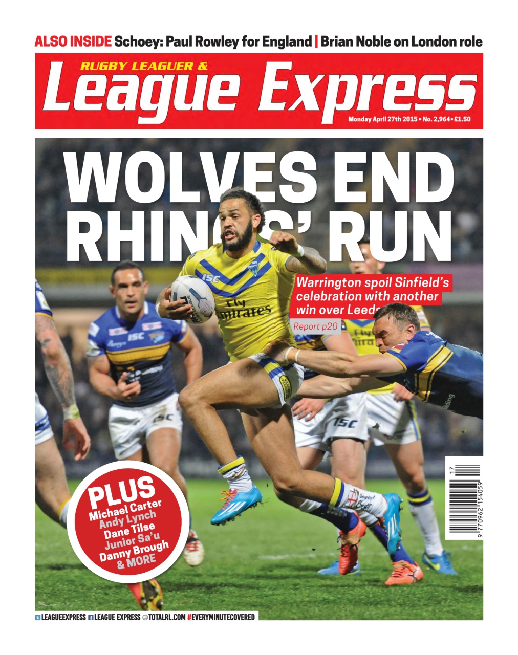 League Express Preview Pages