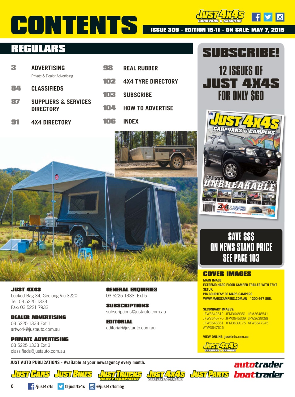 JUST 4X4S Preview Pages