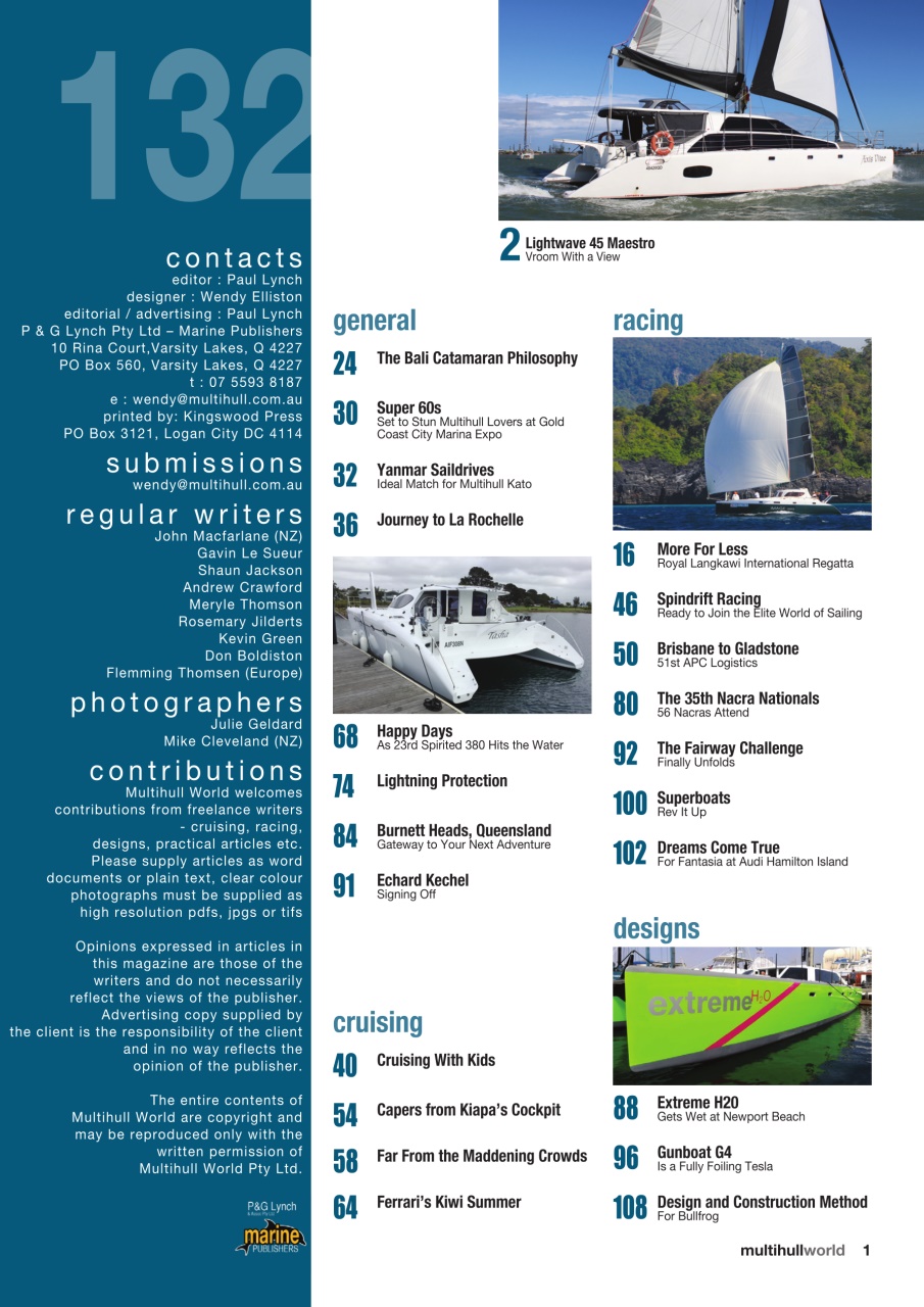 Multihull World Preview Pages